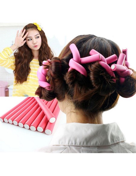 Rulos flexibles, colores surtidos, 5 uds