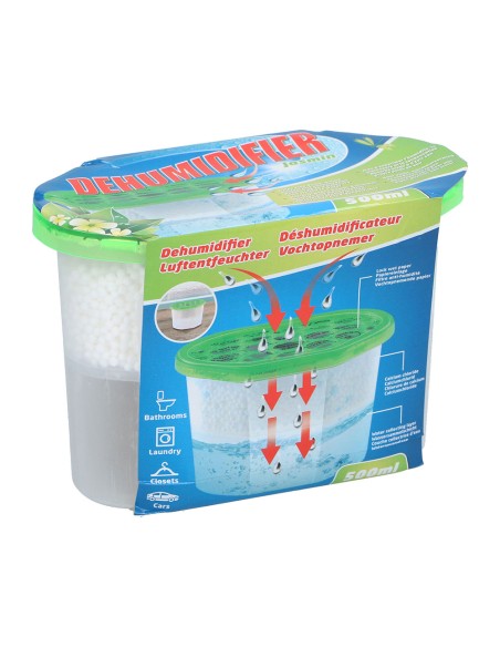 Deshumidificador y ambientador, aromas surtidos, 500 ml