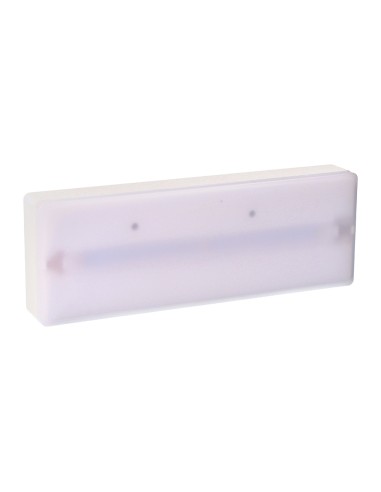 Luz emergencia s10 60 lm 1 h ip-44 np 10-060, 255 x 37 x 89 mm