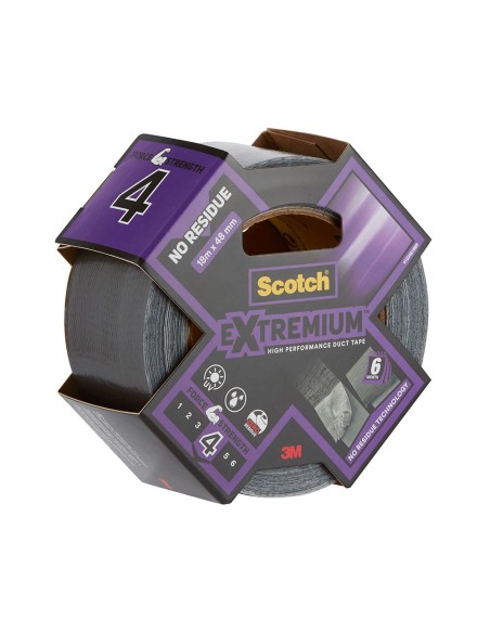 Cinta americana extremium 4 sin residuos, 18 m x 48 mm