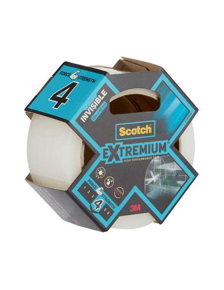 Cinta americana extremium 4, invisible, 20 m x 48 mm