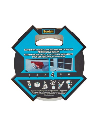 Cinta americana extremium 4, invisible, 20 m x...