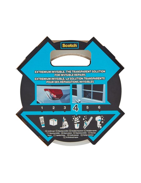 Cinta americana extremium 4, invisible, 20 m x 48 mm