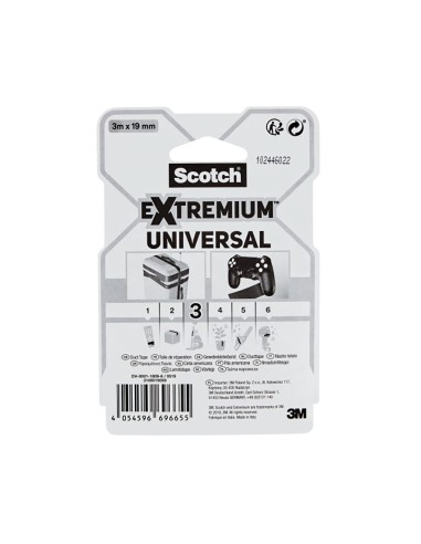 Cinta americana extremium 3 universal, 3 m x 19...