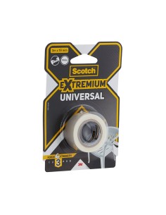 Cinta americana extremium 3 universal, 3 m x 19 mm, blanca