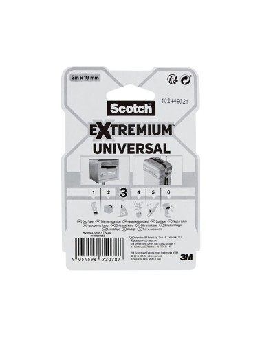Cinta americana extremium 3, universal, 3 m x...