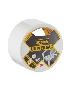 Cinta americana universal 3 10 m x 48 mm, blanca