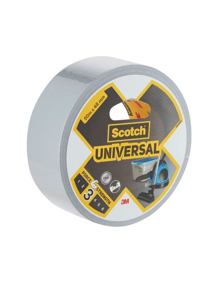 Cinta americana universal 3 50 m x 48 mm, gris
