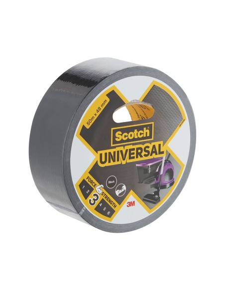 Cinta americana universal 3 50 m x 48 mm, negra