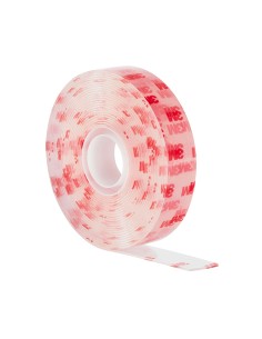 Cinta doble cara de montaje, transparente, 19mmx5m, máx 7 kg 2