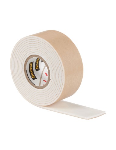 Cinta doble cara montaje espejos, 19mmx1,5m,...