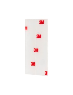 Tira adhesiva doble cara, transparente, 25mmx76mm, 8 uds, max 4 kg 2