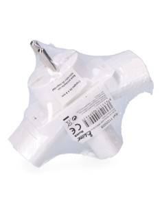 Clavija triple esp. pata 4,8 mm. (retractilado) 2