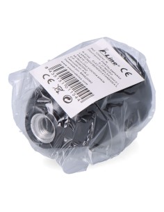 Portalámparas baquelita interior cerámico e27, 4 a 230 v, negro, ø43 x 65 mm (retractilado) 2