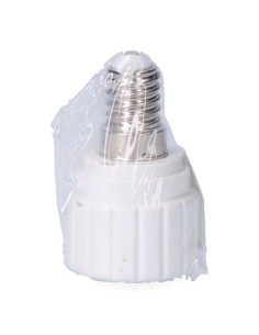 Convertidor de e14 a gu10, 2 a 230 v, blanco, ø33 x 56 mm (retractilado) 2