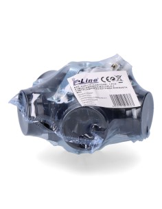 Portalámparas múltiple, 5 portalámparas e27, m10, 4 a 250 v, negro (retractilado) 2