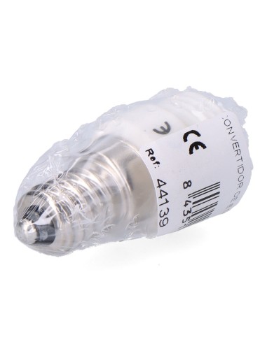 Convertidor de e14 a g9, 2 a 230 v, blanco, ø20...