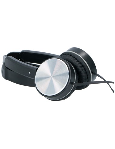 Auriculares plegables, pvc, 1,2 m. colores...