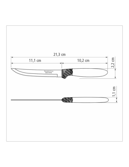 Cubertería 30 piezas negro