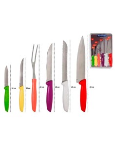 Juego de cuchillos 6 piezas