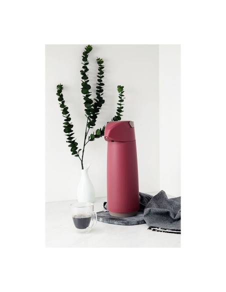 Termo con sifón, exata 1,8 l granate
