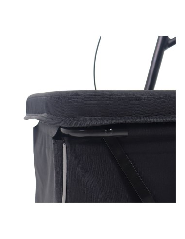 Carro de la compra con asiento kadira ln