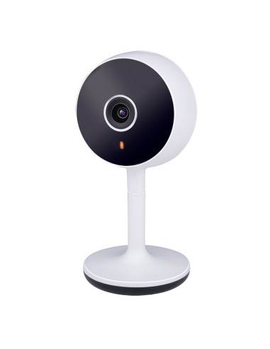Cámara fija para interior smart, wifi, 230 v, 1080 p hd, micro sd, 5,4 x 5 x 10,6 cm