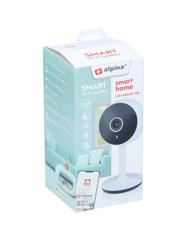 Cámara fija para interior smart, wifi, 230 v,...