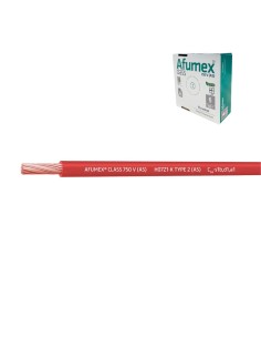 Cablecillo h07z1-k(as) 1,5 mm² rojo euro/m