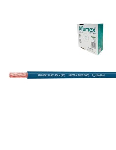 Cablecillo h07z1-k(as) 6,0 mm² azul euro/m