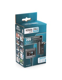 Cargador de bateria 20 v 30 w 2