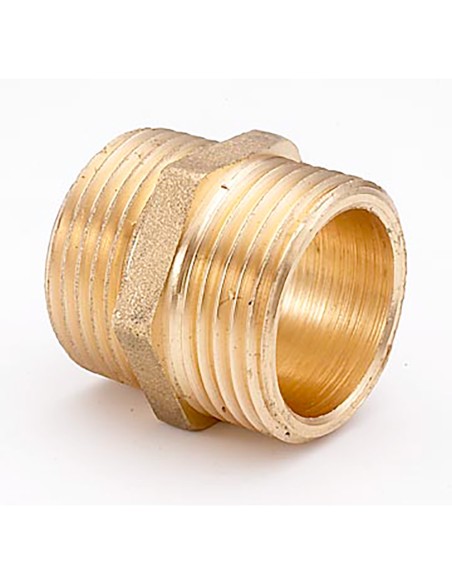 Contrarrosca 1/2" x 1/2" latón