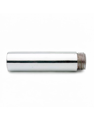 Alargo grifo cromado. 1/2" x 10 cm