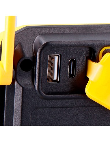 Linterna trípode plegable de trabajo 2000 lm