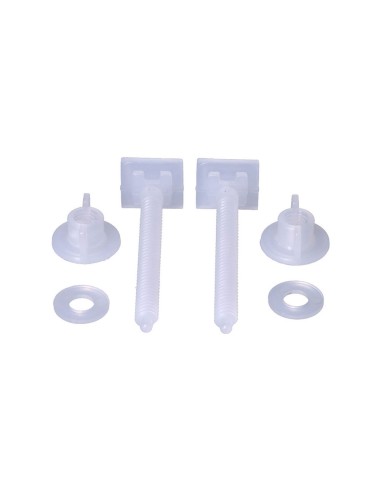 Juego de tornillos para tapa wc 9 cm