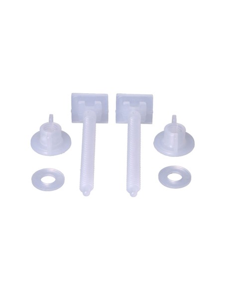Juego de tornillos para tapa wc 9 cm