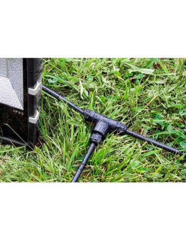 Derivador t estanco ip68 2 polos + tierra