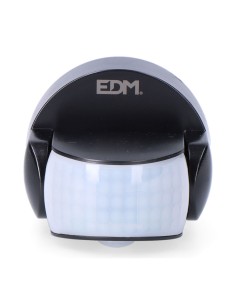 Sensor de movimiento y crepuscular 15 m ip65 negro 2