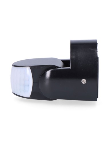 Sensor de movimiento y crepuscular 15 m ip65 negro