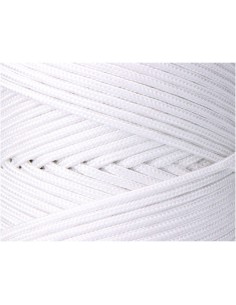 Cordón trenzado polipropileno blanco, calibre 5 mm x 200 m 2