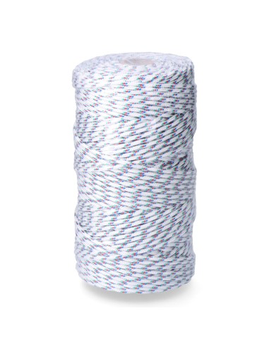 Cordón trenzado polipropileno tricolor, calibre...