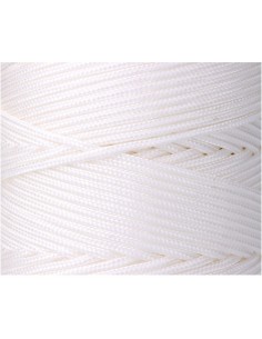Cordón trenzado polipropileno riel blanco, calibre 3 mm x 200 m 2