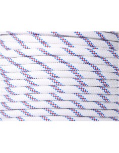 Cuerda driza trenzado poliéster blanco distintivo, calibre 16 mm x 100 m 2