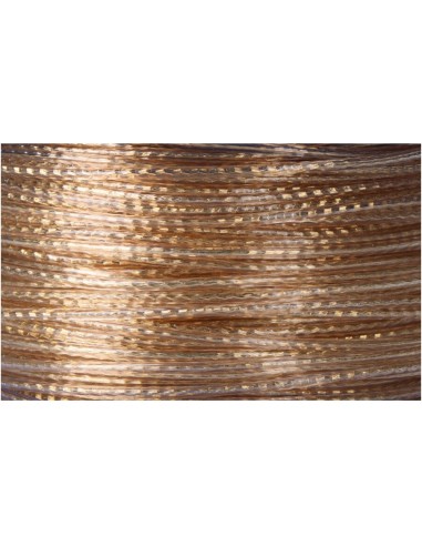 Cable acero revestivo pvc oro, calibre 4 mm x...