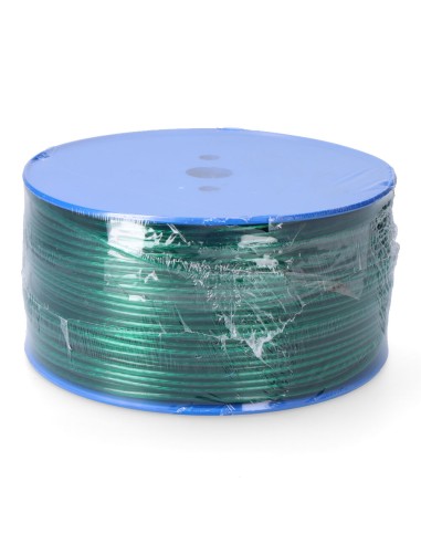 Cable acero revestivo pvc verde, calibre 4 mm x...