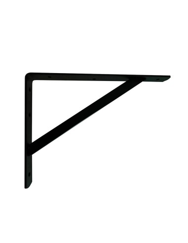 Escuadra reforzada plm04 negro 400 x 280 mm