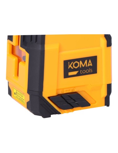 Nivel láser con funda 7,3 x 5,8 x 7,4 cm