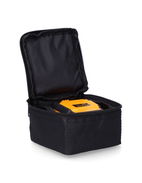 Nivel láser con funda 7,3 x 5,8 x 7,4 cm