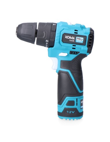 Kit maletín taladro percutor brushless 12 v con...