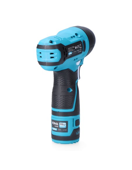 Kit maletín llave de impacto 12 v con bateria y cargador